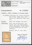 Stamp of Switzerland / Schweiz » Sammlungen 1854-1862, Zusammenstellung von 29 Marken