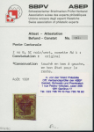 Stamp of Switzerland / Schweiz » Kantonalmarken » Genf 1846, grosser Adler gelbgrün, farbfrisch