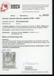 Stamp of Switzerland / Schweiz » Sitzende Helvetia Ungezähnt » Dünnes Papier 1858, 1 Fr. grau, 2. Berner Druckperiode auf sehr dünnem Papier