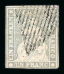 Stamp of Switzerland / Schweiz » Sammlungen 1850-1862, Zusammenstellung ab Neuenburg und Poste locale