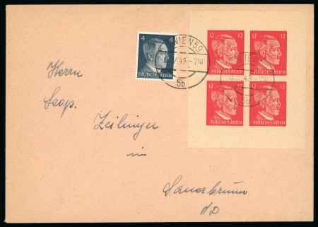 Stamp of France » Libération Propagande Futsches Reich : 1943, très jolie lettre