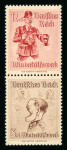 Stamp of Germany » War and Propaganda forgeries II. Worldwar  1943 : Winterhilfskrieg parody stamp Michel n° 30 and