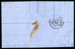 Stamp of France » Emission de Bordeaux 1870 1872, belle lettre envoyée de Nantes à Bordeaux (Aout