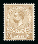 Stamp of Colonies françaises » Monaco 1885-1993, dans quatre reliures Lindner belle collection