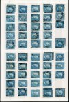 Stamp of Italian States » Sicily » 2 Grana, Plate I » Stamps Sicily Partial Used Reconstruction of the 1859 2 Grana Plate One