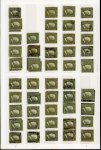 Stamp of Italian States » Sicily » 1 Grano, Plate III » Stamps Sicily Part Unused and UIsed Reconstruction of the 1859 1 Grana Plate Three