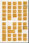 Stamp of Italian States » Sicily » 1/2 Grano, Plate II » Stamps Sicily 1859 1/2 Grana Unused Part Reconstruction from Plate 2