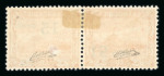 Stamp of Colonies françaises » Sarre 1921, variétés surcharges renversées Y&T n° 71a, n°