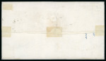 Stamp of Italian States » Sicily » Cancellations (ordered by towns alphabetically) BIVONA: 1859 (29.5) Folded letter sheet sent within Palermo, franked 2 Gr. plate II, NA paper (Sass. 6a), position 96, showing oval BIVONA in black alongside (Ocf - P.13), very fine and rare.