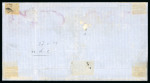 Stamp of Italian States » Sicily » Cancellations (ordered by towns alphabetically) PALAGONIA: 1859 (27.5) cover franked 2 Gr. very dark blue plate III, NA paper with oval PALAGONIA alongside