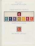 Stamp of Italian States » Sicily » Essays and Proofs Sicily 1858 Tommaso Aloysio Juvara complete set of seven unused imperf colour essays on large archival document fragment, plus 20Gr and 50Gr 'used'