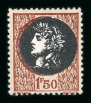 Stamp of France » Libération La Mure : 1944, tête de Liberté sur timbres Pétain,