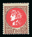 Stamp of France » Libération La Mure : 1944, tête de Liberté sur timbres Pétain,