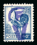 Stamp of France » Libération Fougères : 1944, types Coq et Chappe Mayer n° 1-3 neufs
