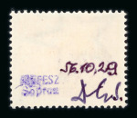Stamp of Hungary Hungary 1956 SOPRON local issue, the unissued key items of the set A4, B4, A7, A14 mint n.h. 