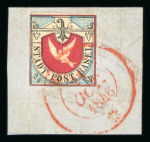 Stamp of Switzerland / Schweiz » Kantonalmarken » Basel 1846, Basler Taube in der ersten lebhaftblauen Nuance