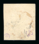 Stamp of Switzerland / Schweiz » Kantonalmarken » Genf 1849, Ganzsachenausschnitt, in frischen Farben