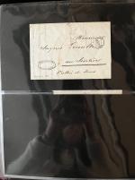 Stamp of Switzerland / Schweiz » Sammlungen 1820-1880er, 44 Belege ab Vorphila und BoM
