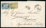 Stamp of Switzerland / Schweiz » Sammlungen 1820-1880er, 44 Belege ab Vorphila und BoM