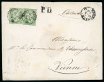 Stamp of Switzerland / Schweiz » Sammlungen 1820-1880er, 44 Belege ab Vorphila und BoM