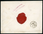 Stamp of Switzerland / Schweiz » Sammlungen 1820-1880er, 44 Belege ab Vorphila und BoM