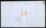 Stamp of Greece » Large Hermes Heads » Covers, frankings and destinations Large Hermes Heads 1862-71, group of four covers, with two to Malta, one to Taganrog, and one incoming from Trieste