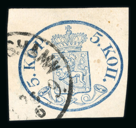 Stamp of Finland Finland 1856-1983, collection starting with 5k and 10k good to fine used, from there unused and complete in regular issues