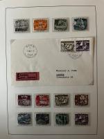 Stamp of Switzerland / Schweiz » Sammlungen 1949, Technik und Landschaften, kleine Spezialsammlung