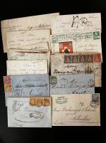 Stamp of Switzerland / Schweiz » Sammlungen 1760-1960 (ca.) über 200 Belege ab Vorphila