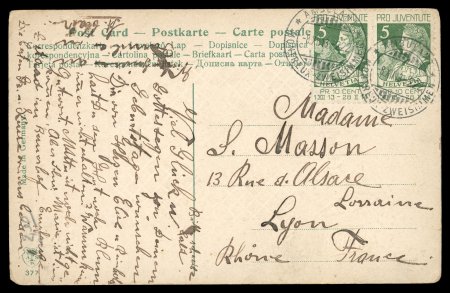 Stamp of Switzerland / Schweiz » Sammlungen 1760-1960 (ca.) über 200 Belege ab Vorphila