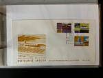Stamp of Switzerland / Schweiz » Sammlungen 1890-2020, 150 Belege in 2 Ordnern, meist auf Händlerkarten