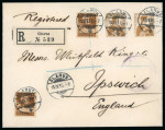 Stamp of Switzerland / Schweiz » Sammlungen 1874-2010, Partie mit über 160 fast nur besseren Briefen