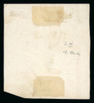 Stamp of Switzerland / Schweiz » Kantonalmarken » Zürich 1847, Zürich 6, Type III, 13. Marke des Bogens