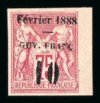 Stamp of Colonies françaises » Guyane française 1886-1947, très belle collection neufs **/*/obl des origi