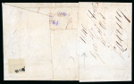 Stamp of Great Britain » Collections 1811-1961, group of approx. 70 covers, mostly 19th Century incl. three Penny Black covers