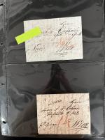Stamp of Switzerland / Schweiz » Sammlungen 19. Jahrhundert, über 200 Belege an die bekannte Familie Orlandi