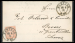 Stamp of Switzerland / Schweiz » Sammlungen 19. Jahrhundert, über 200 Belege an die bekannte Familie Orlandi