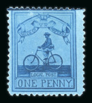 Stamp of South Africa » Mafeking Mafeking 1900 Major Goodyear 1d pale blue on blue mint