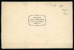 Stamp of Olympics » 1924 Paris 1924 Paris. “Blanche” set of 8 art deco 15c postal stationery cards with original folder
