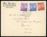 Stamp of Switzerland / Schweiz » Blockausgaben 1936, Pro Patria Sondermarken 10, 20 und 30 Rp. auf Ersttagsbrief