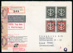 Stamp of Switzerland / Schweiz » Blockausgaben 1945, Spende für die Kriegsgeschädigten 10 und 20 Rp.