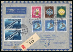 Stamp of Switzerland / Schweiz » Blockausgaben 1948, olympische Spiele St. Moritz komplette Serie