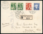 Stamp of Switzerland / Schweiz » Pro Juventute 1933, Grégoire Girard, komplette Serie ohne 10 Rp. auf Ersttagsbrief