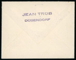 Stamp of Switzerland / Schweiz » Pro Juventute 1937, komplette Serie auf eingeschriebenem Ersttagsbrief