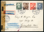 Stamp of Switzerland / Schweiz » Pro Juventute 1942, komplette Serie auf Ersttagsbrief
