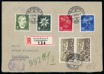 Stamp of Switzerland / Schweiz » Pro Juventute 1944, komplette Serie auf Ersttagsbrief