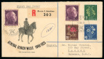 Stamp of Switzerland / Schweiz » Pro Juventute 1948, komplette Serie, auf Ersttagsbrief