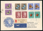 Stamp of Switzerland / Schweiz » Pro Juventute 1952, komplette Serie, auf Ersttagsbrief 
