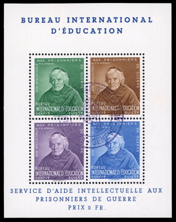 Stamp of Switzerland / Schweiz » Dienstmarken Dienstmarken für den Völkerbund In Genf im Leuchtturm-Vordruckalbum