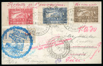 Stamp of Greece » Airmails Greece and Aegean Islands: Zeppelins 1932-1936 Greece and Aegean Islands more than 70 covers